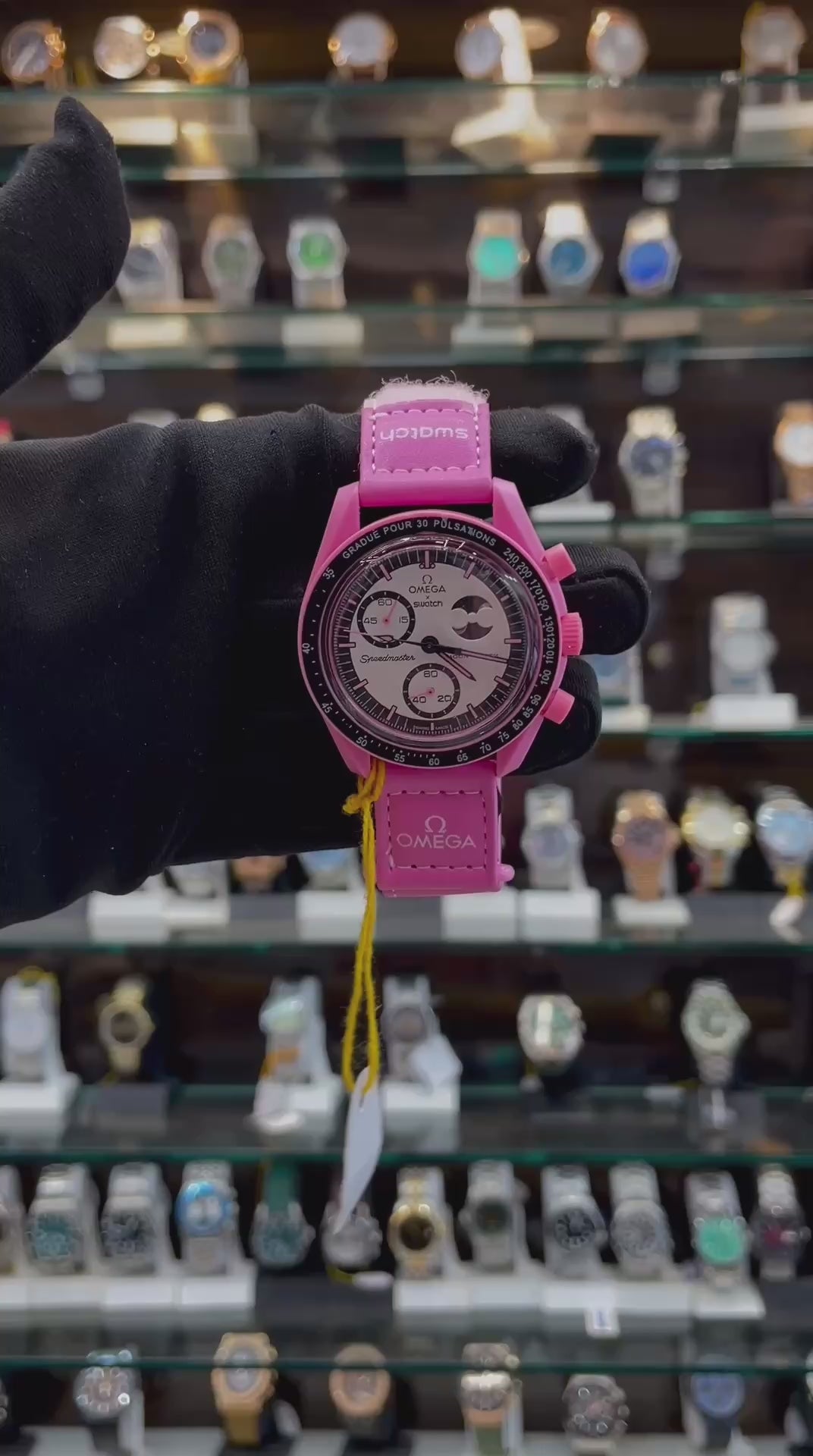 SWATCH x OMEGA MoonSwatch "MISSION TO THE PINK MOON PHASE" FOR GIRLS
