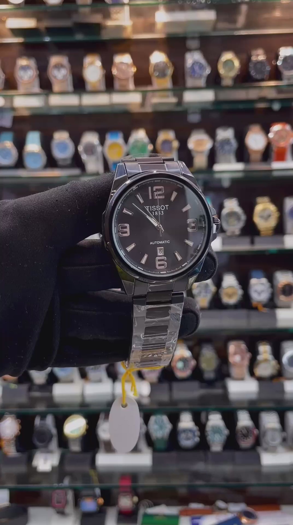 TISSOT NOW IN FULL BLACK 🖤 FOR MENS