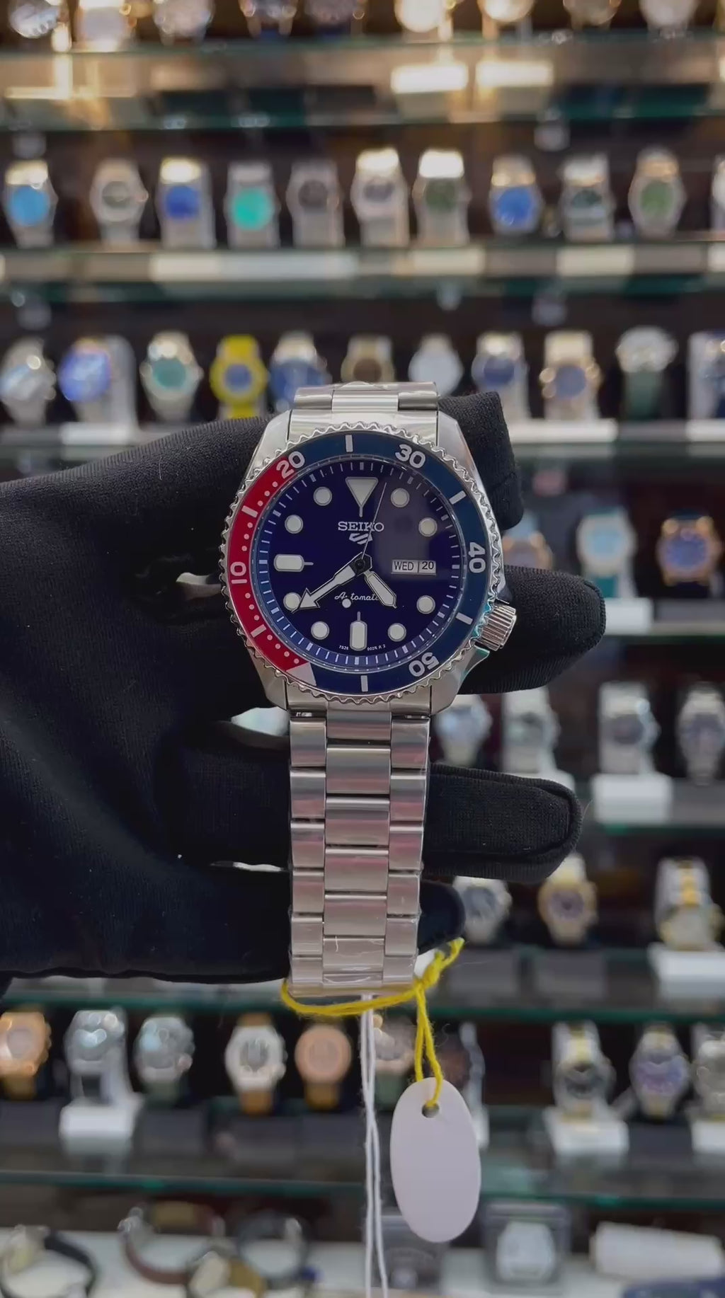 Seiko 5 Sports SRPD53K1 automatic watch in master piece