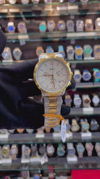 FOSSIL NOW IN CHRONO FOR MENS CASUAL WEAR IN CHAIN ⛓️ DUAL TONE