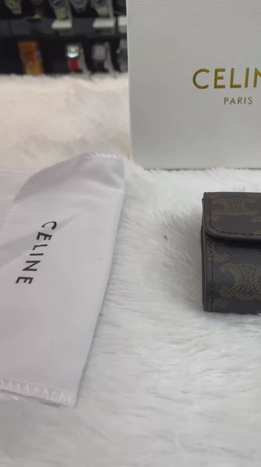CELINE ACCORDION CARD HOLDER FOR GIRLS 🤩