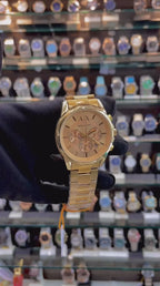 ARMANI EXCHANGE AX FULL GOLD 🥇 IN CHRONOGRAPH FOR MENS