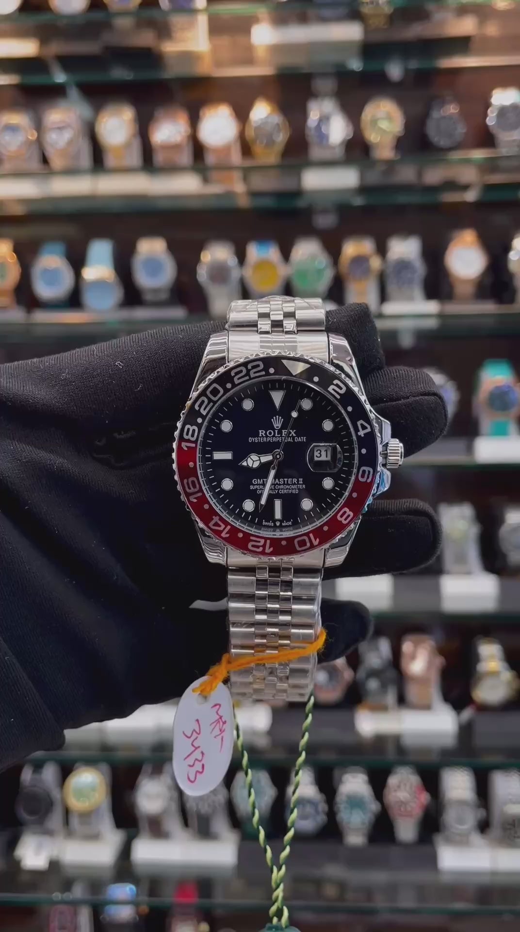 ROLEX GMT OYSTER PERPETUAL PEPSI UNDER BUDGET