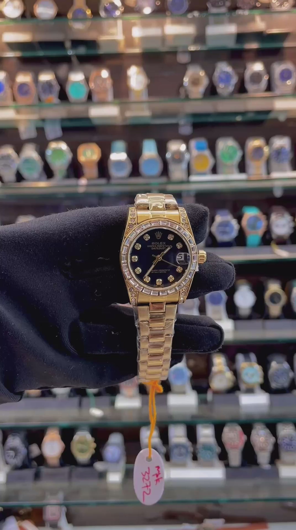 ROLEX DATE JUST DIAMOND 💎 BODY ✨FOR GIRLS