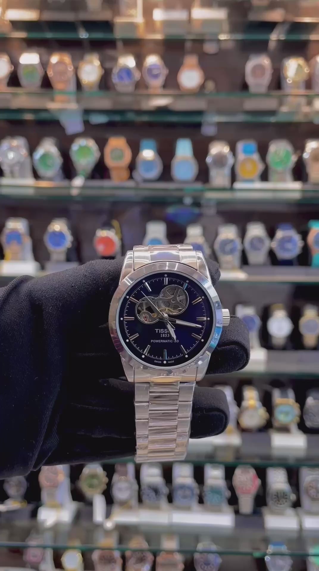 TISSOT POWERMATIC 80 NOW IN AUTOMATIC ⚙️ BLUE 💙