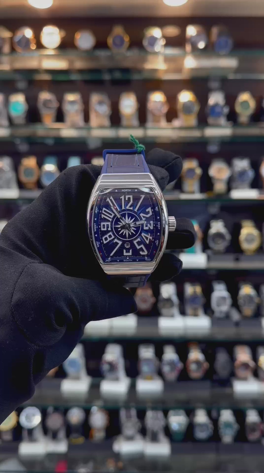 FRANCK MULLER VANGUARD YACHTING BLUE 🔵 IN MASTER PIECE 🤩