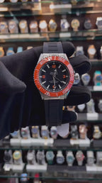 OMEGA SEAMASTER PLANET OCEAN 600M IN MASTER PIECE 🤩 ORANGE 🧡