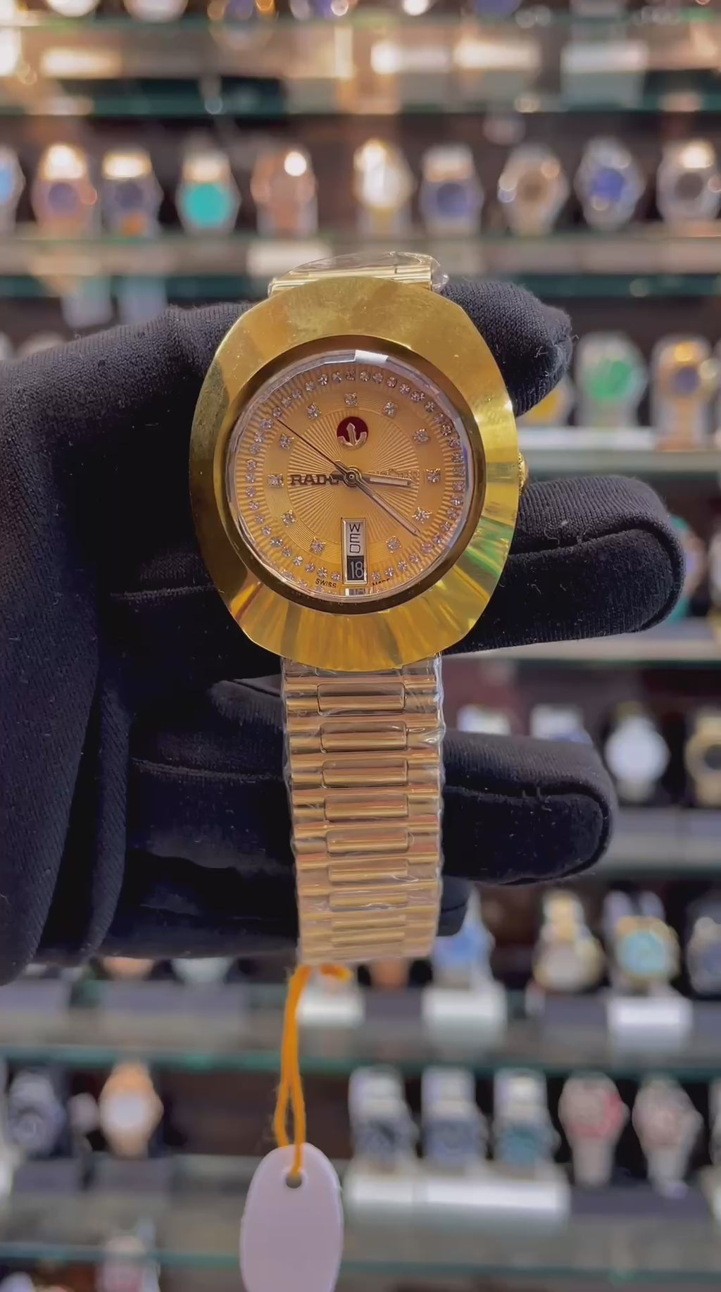 RADO DIASTAR NOW IN MASTER PIECE 🤩 NEW GOLD 🥇 DIAL 🥰