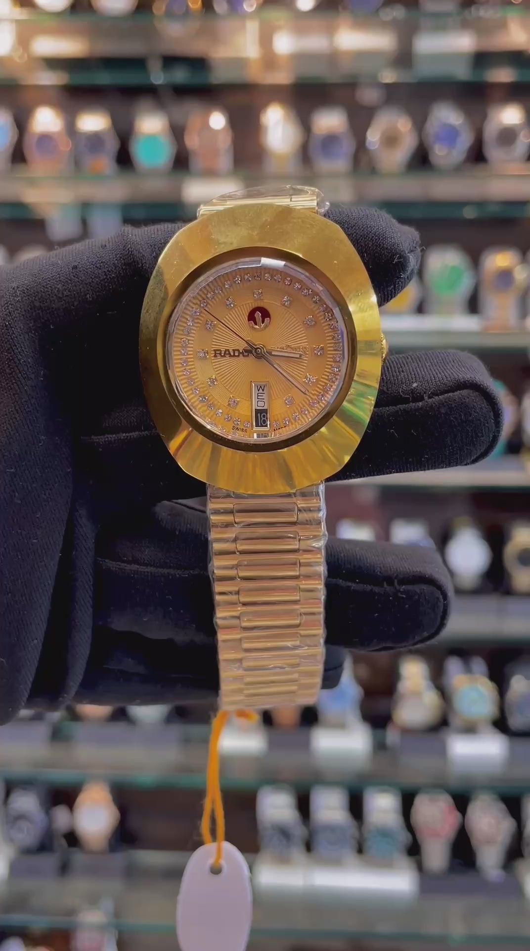RADO DIASTAR NOW IN MASTER PIECE 🤩 NEW GOLD 🥇 DIAL 🥰