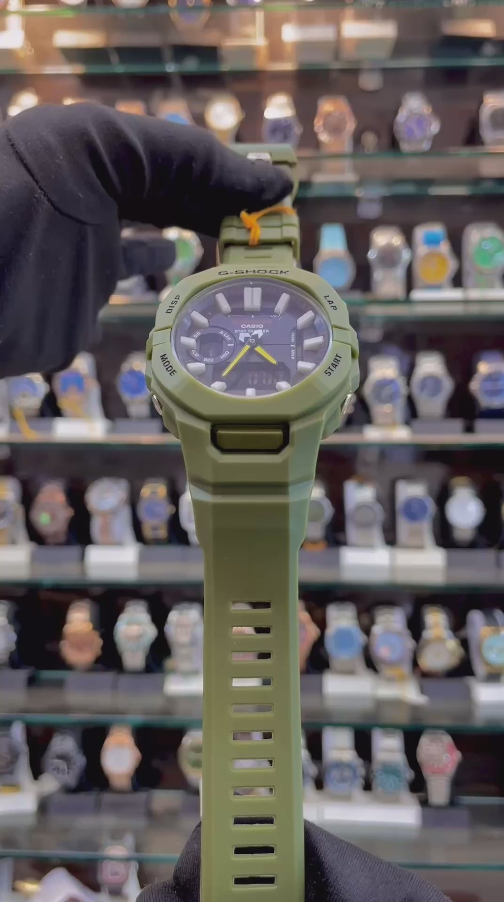 GSHOCK DUAL TIME UNDER BUDGET FOR MENS SPORTS WEAR GREEN 💚