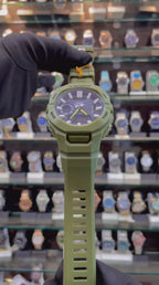 GSHOCK DUAL TIME UNDER BUDGET FOR MENS SPORTS WEAR GREEN 💚