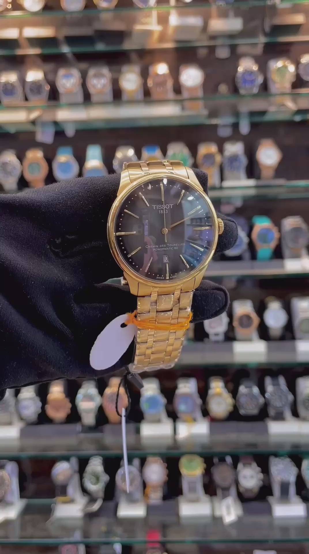 TISSOT CHEMIN DES TOURELLES POWERMATIC NOW IN MASTER PIECE 🤩 CHAIN GREY