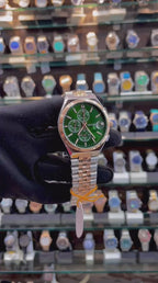 CITIZEN CHRONOGRAPH FOR MENS IN DUAL TONE GREEN 💚