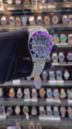 ROLEX GMT-MASTER-2 SEMI-ETA PURPLE 💜 X BLUE 💙 BEZEL IN MASTER PIECE 🤩