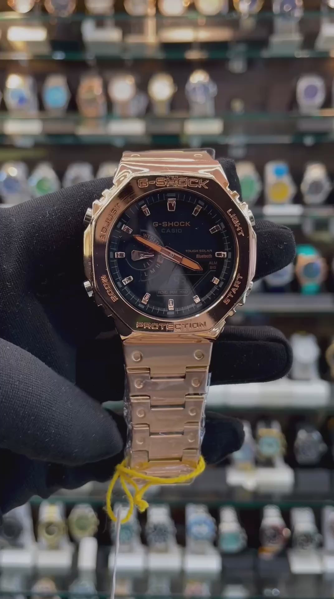 GSHOCK CASIO WR20-BAR RESTOCK IN CHAIN BRONZE 🥉 BODY BRONZE 🥉 STAINLESS BODY