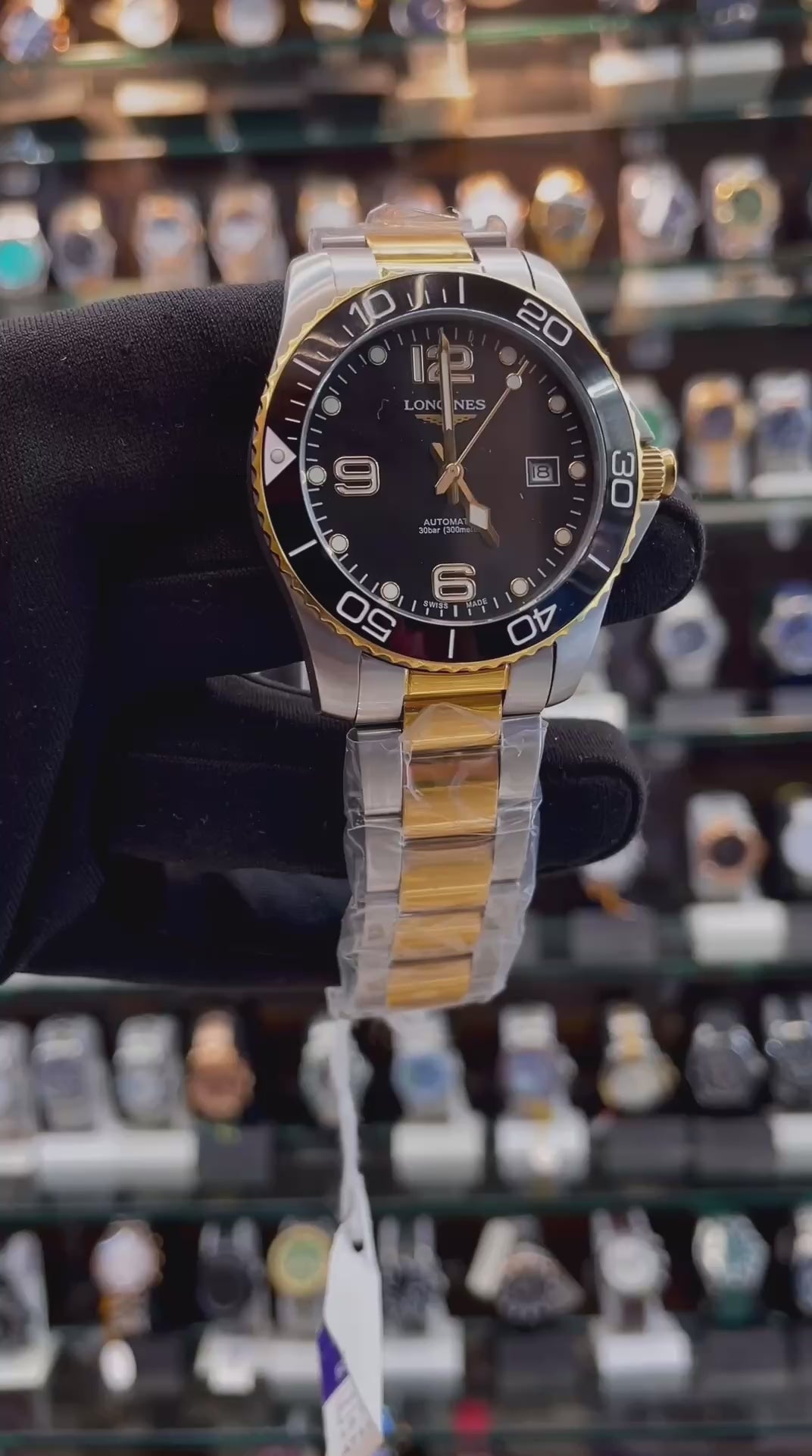 LONGINES HYDRO CONQUEST 30BAR AUTOMATIC ⚙️ NOW IN MASTER ⚙️ DUAL TONE