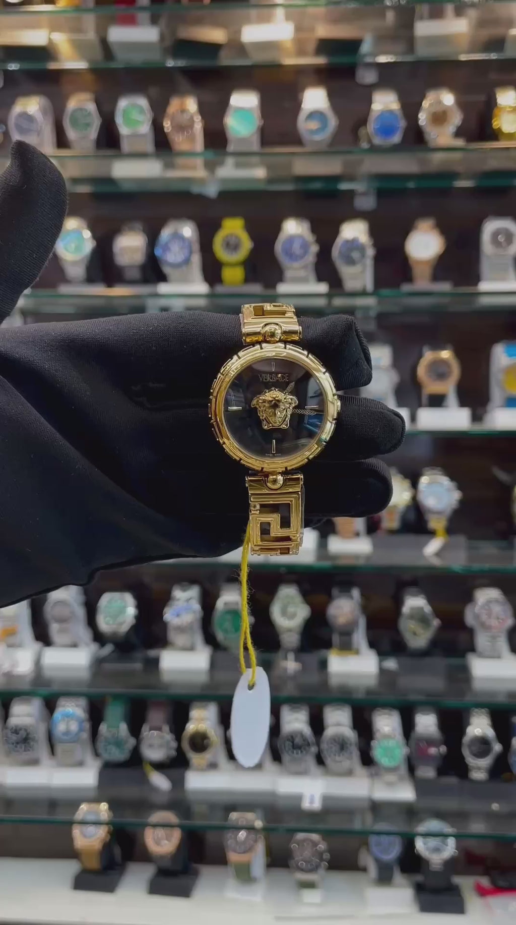 VERSACE MEDUSA JEWEL IN MASTER PIECE FOR GIRLS 🤩  BLACK 🖤