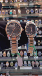OMEGA SEAMASTER NOW IN COUPLE SET DUAL TONE