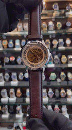 Fossil Automatic Brown Lens Watch for Men
