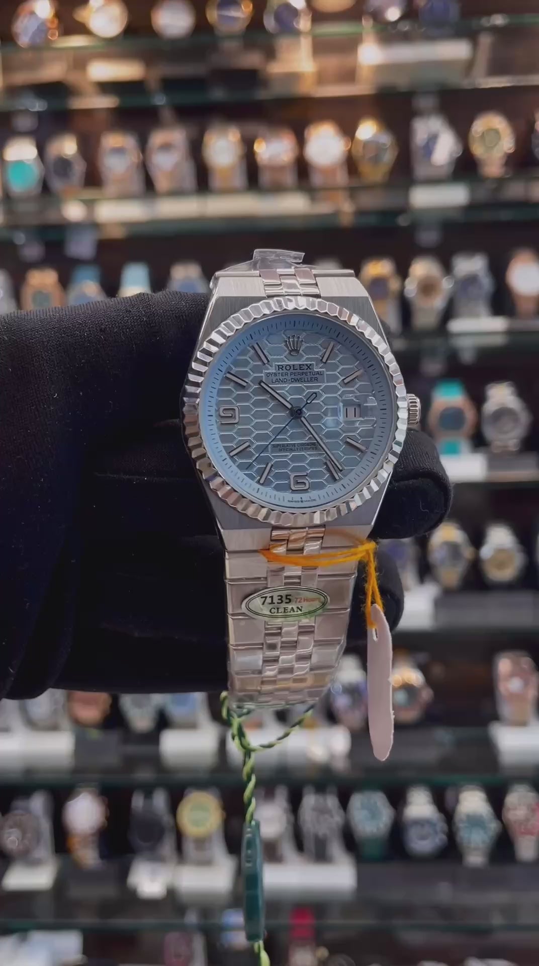 ROLEX LAND DWELLER NOW IN MASTER PIECE 🤩 💙 BLUE
