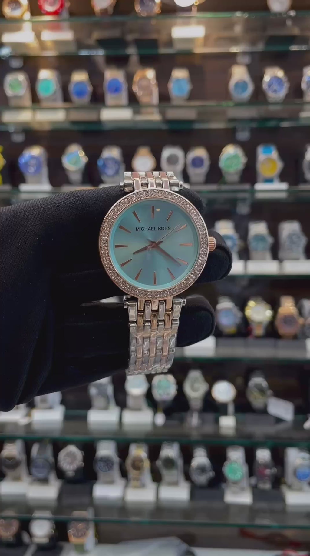 MICHAEL KORS (MK) NOW IN PLAIN DIAL 🤩 BLUE 💙