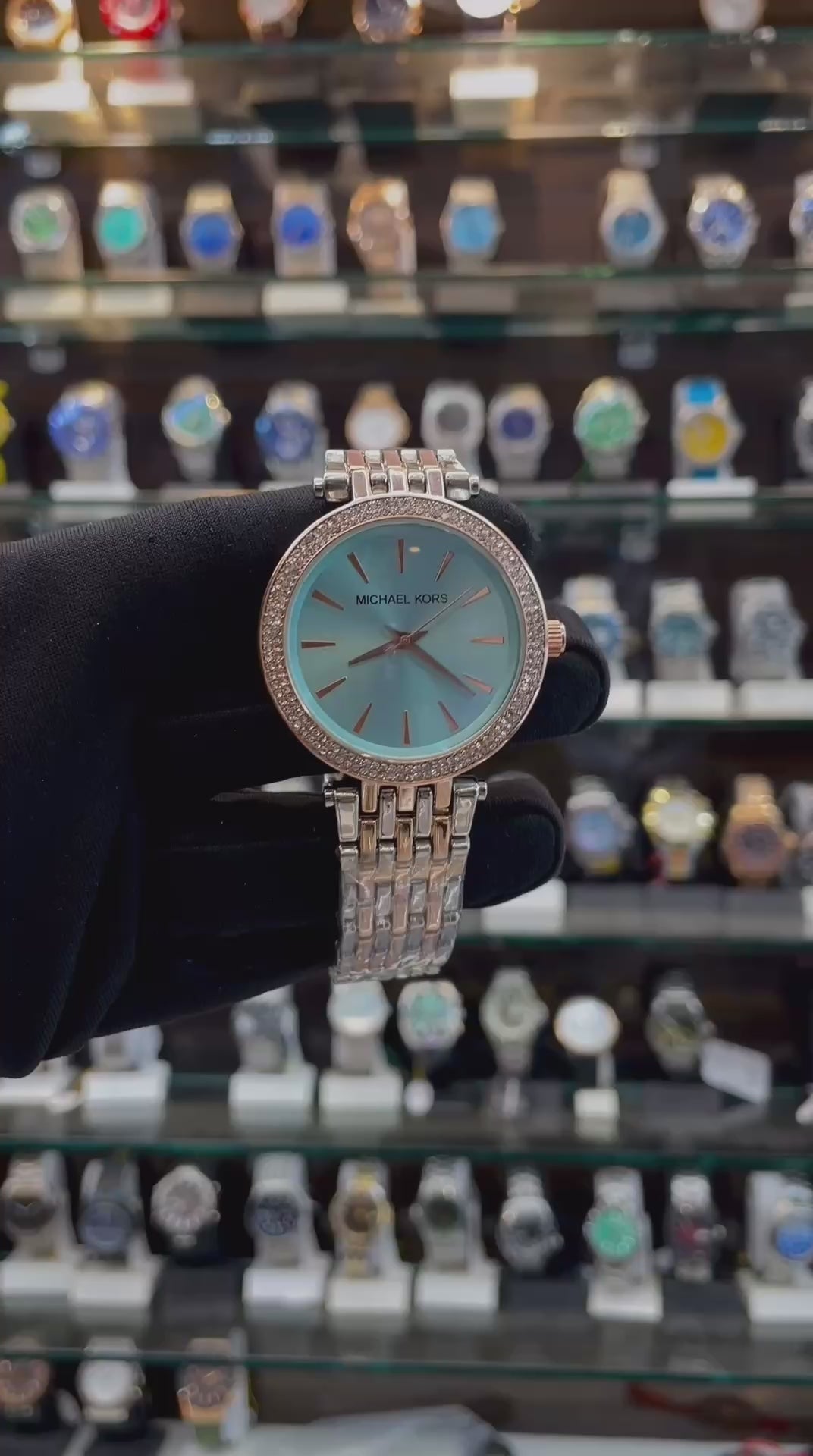 MICHAEL KORS (MK) NOW IN PLAIN DIAL 🤩 BLUE 💙