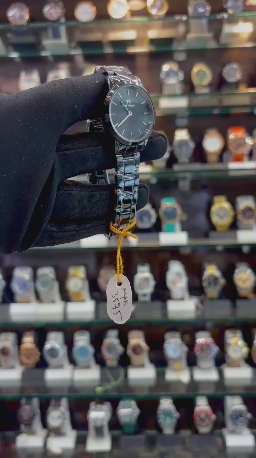 DANIEL WELLINGTON (DW) FOR GIRLS 👩🏻 IN MINI DIAL 🤩 FULL BLACK