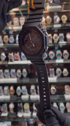 CASIO G-SHOCK GA-2100RW-1A RAINBOW-COLORED BRICK 🧱 PATTERN DIAL 🤩