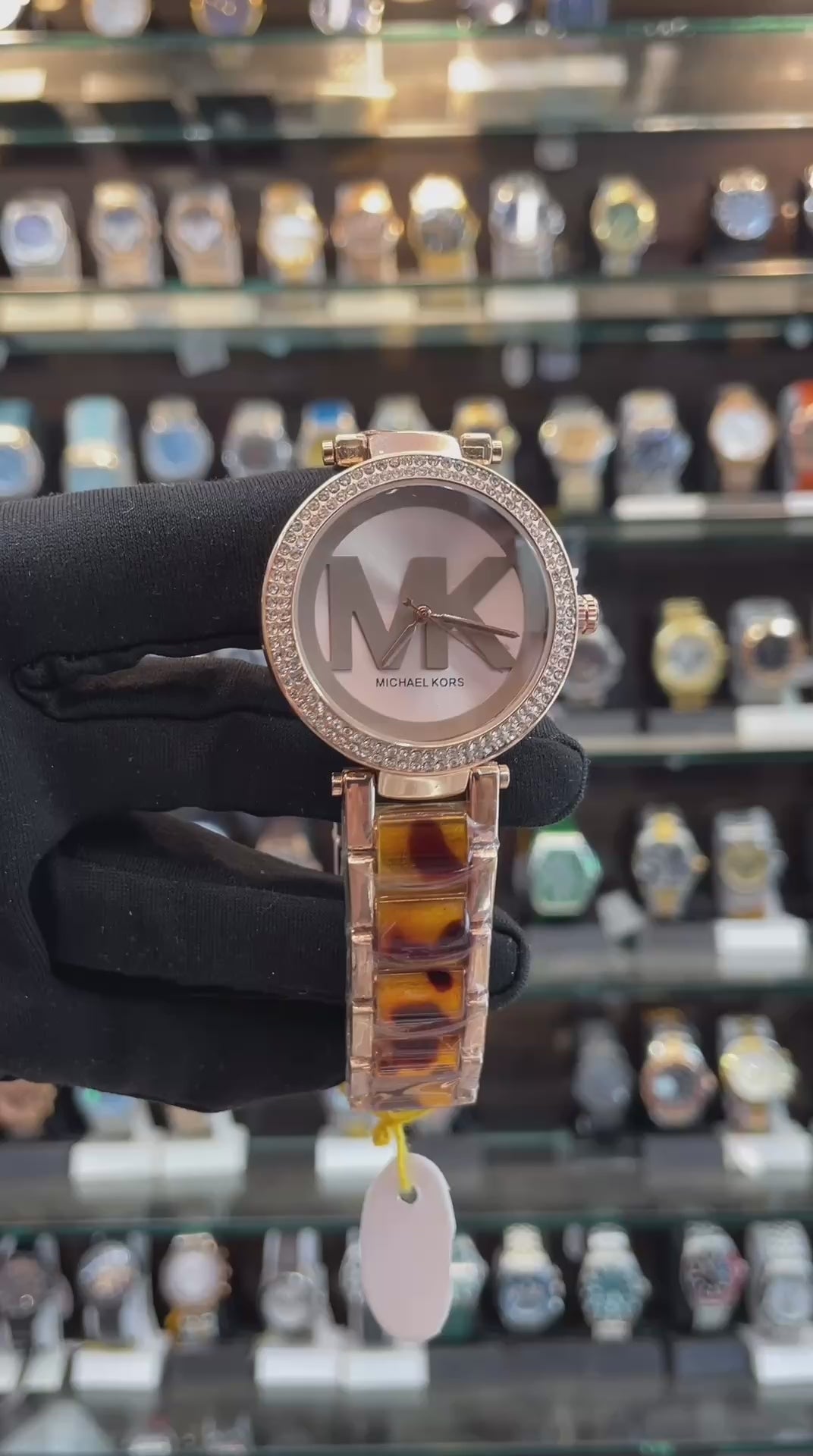 Michael Kors MK Logo Dial Watch for Girls