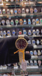 EMPORIO ARMANI MINI DIAL FOR GIRLS 🤩 BROWN 🤎