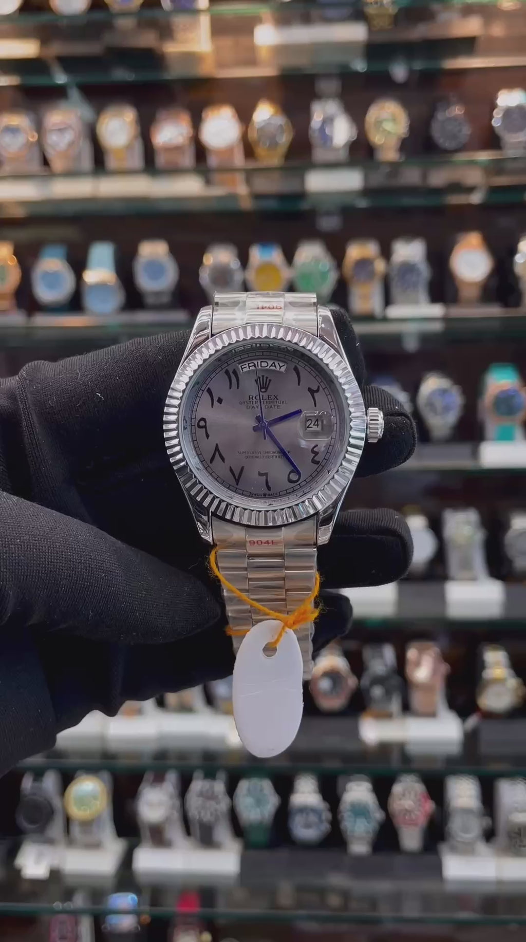 ROLEX DAY-DATE ARABIC DIAL IN AUTOMATIC ⚙️ FOR MENS
