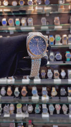 EMPORIO ARMANI SQUARE BODY ✨ FOR MENS BLUE 💙  DUAL TONE