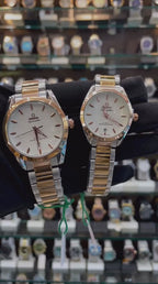 OMEGA SEAMASTER NOW IN COUPLE SET 💚