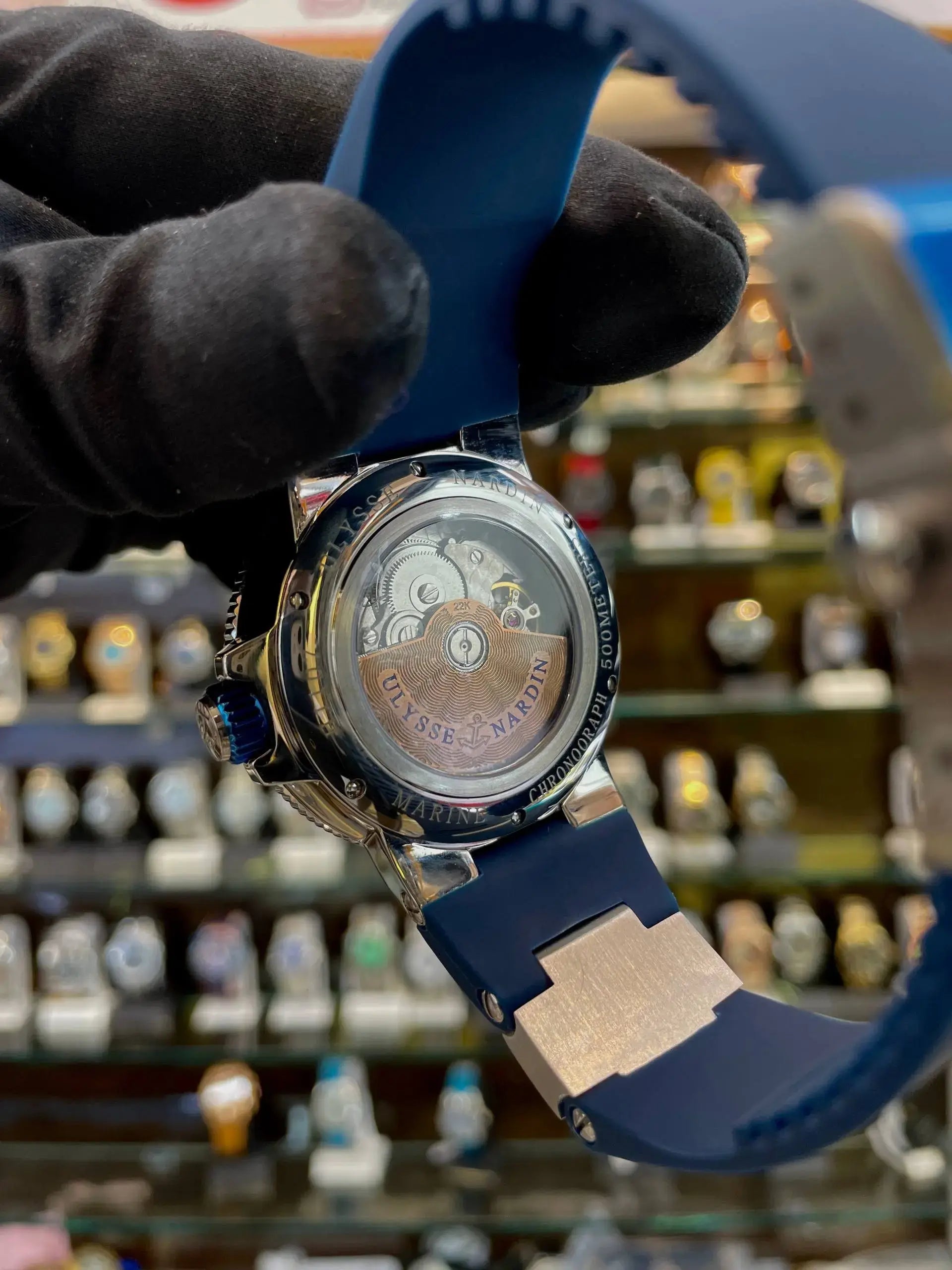 Ulysse nardin marine torpilleur 42 mm in master