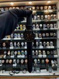 Fossil now in automatic for mens full black leather