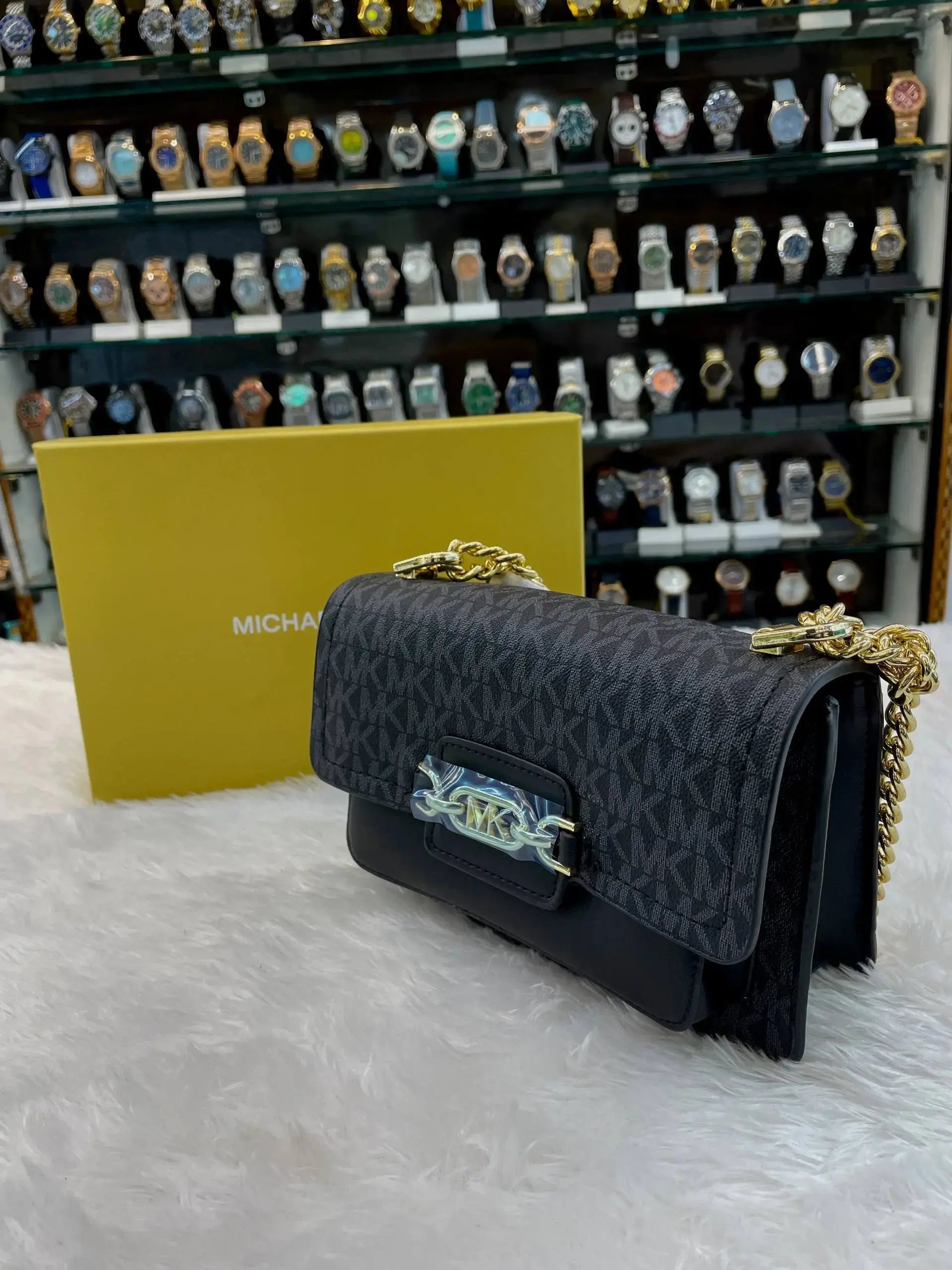 Michael Kors (MK) heather should bag for girls