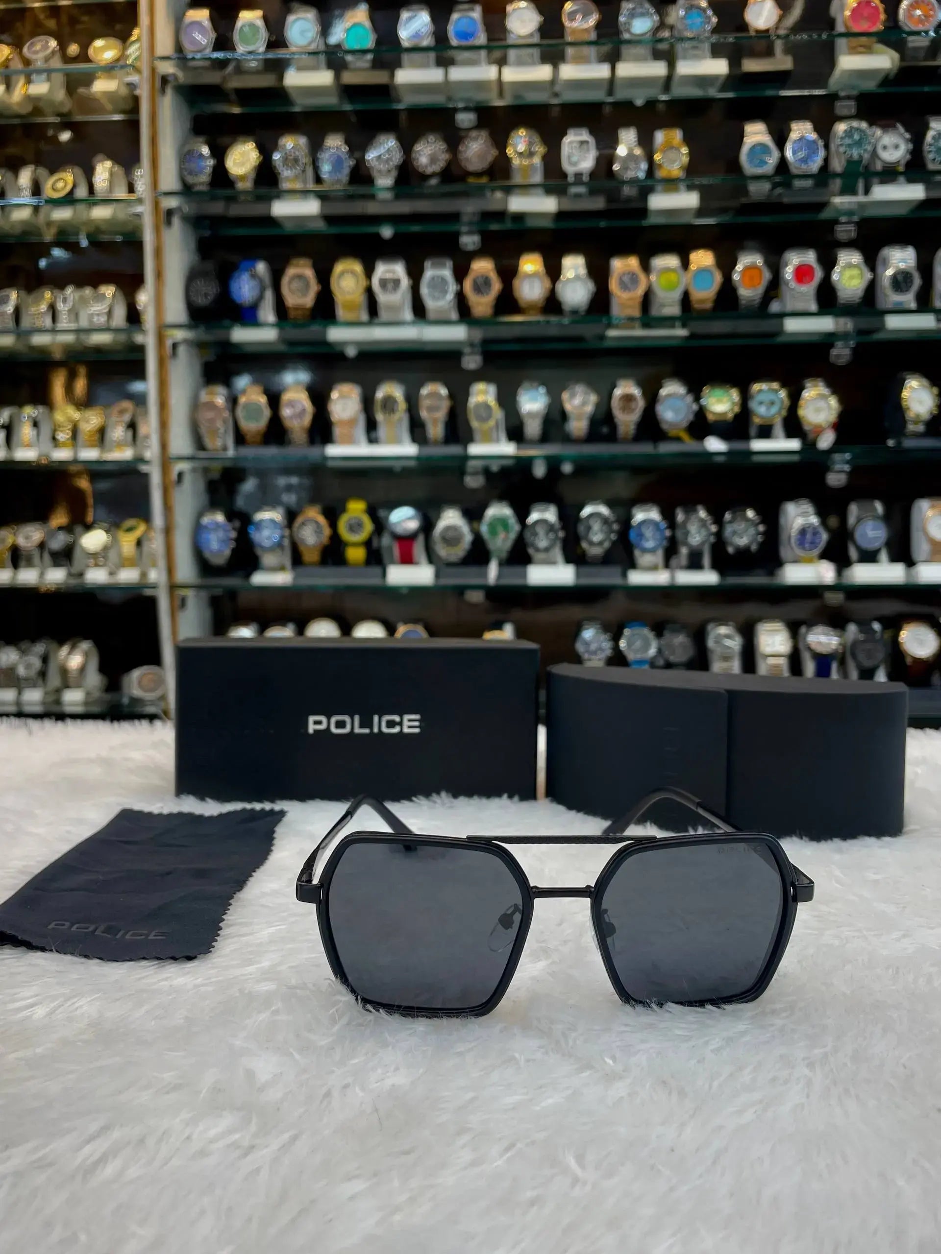 Police  full black now in master piece for mens