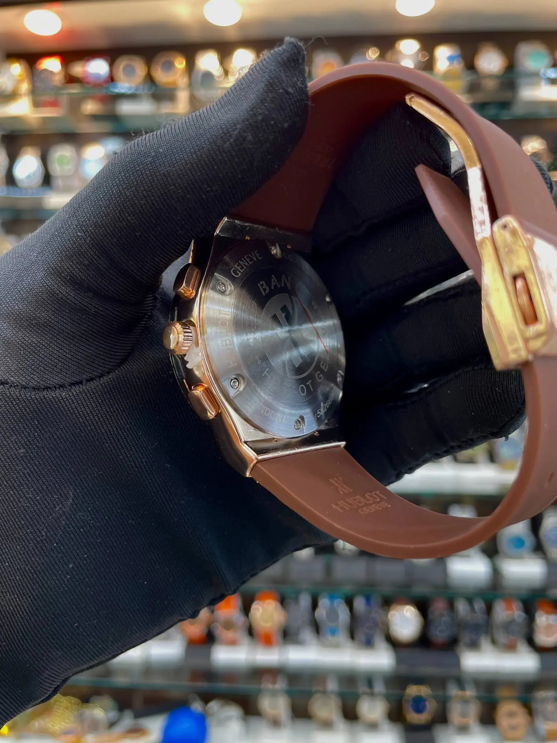 Hublot mens formal wear chrono working