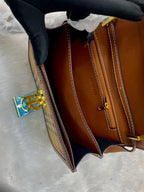 Burberry premium sling bag master piece brown