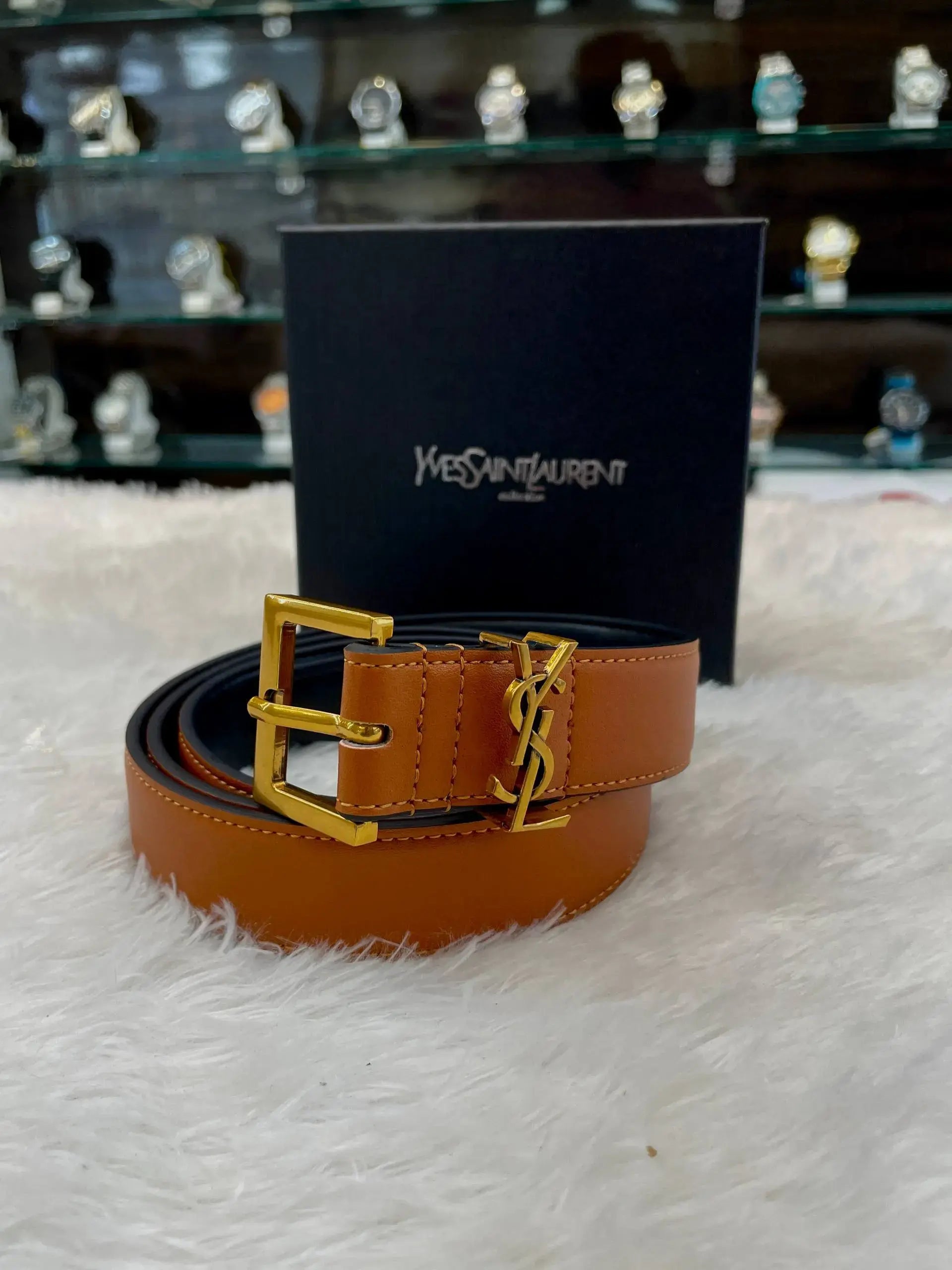YSL Saint  Laurent ysl girls belt