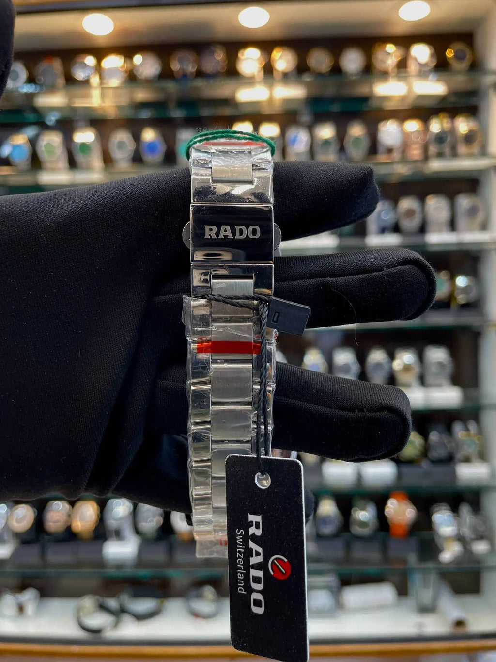 Rado captain-cook now transparent in master green