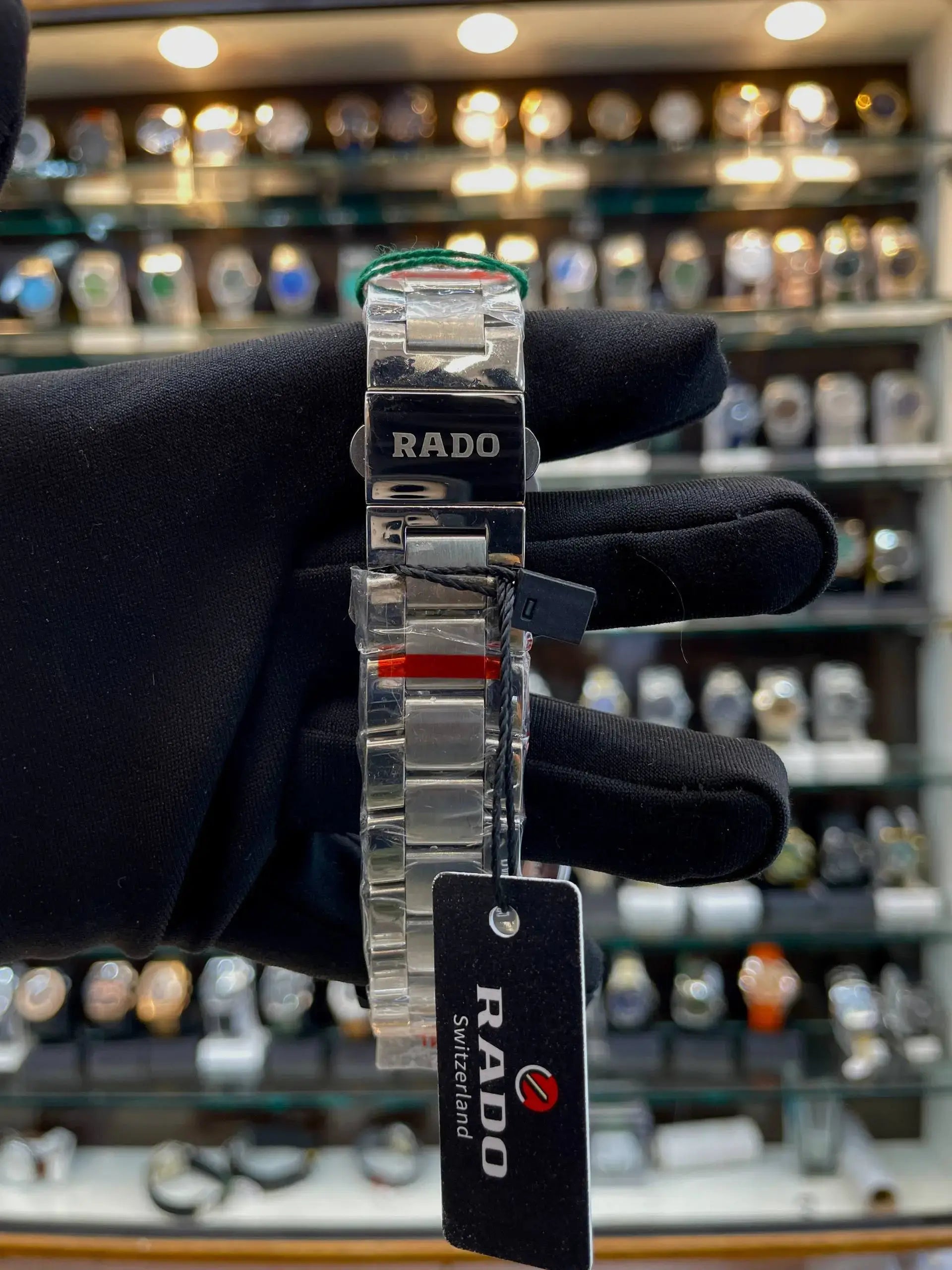 Rado captain-cook now transparent in master green