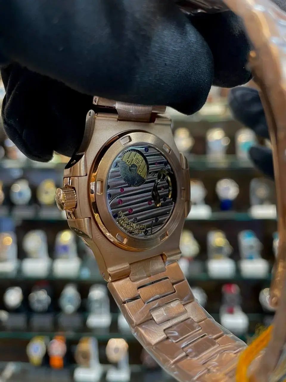 Patek phillipe nautilus master piece dark brown dial