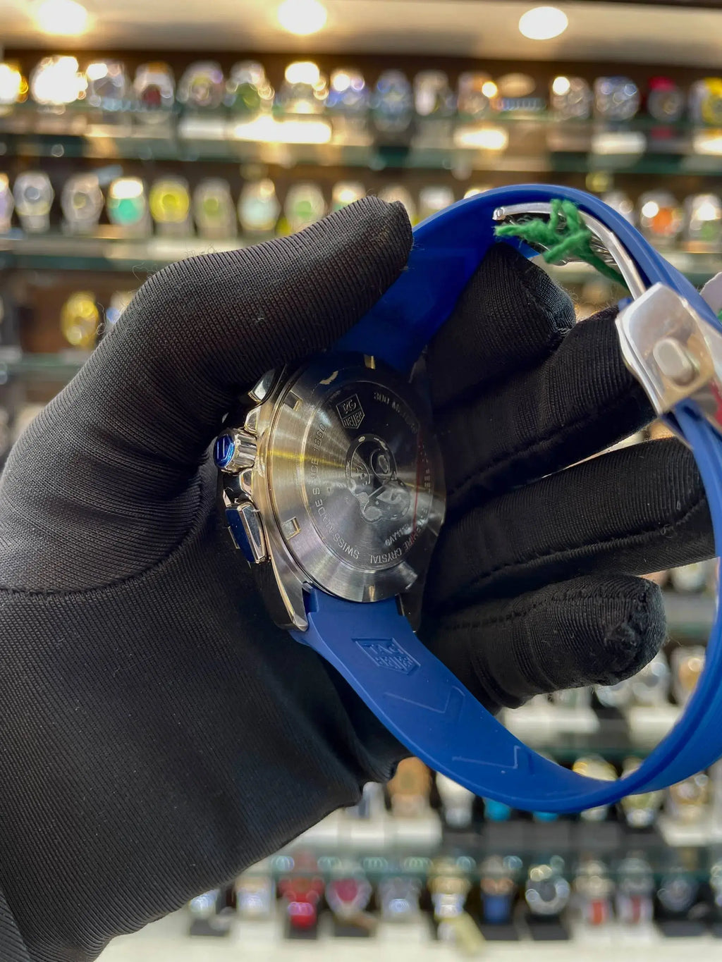 Tag heuer aquaracer 300m now in master piece silicon
