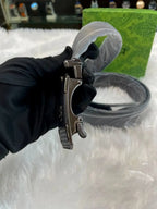 Gucci texture silver x black premium