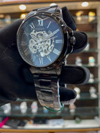 Fossil now in automatic for mens full black
