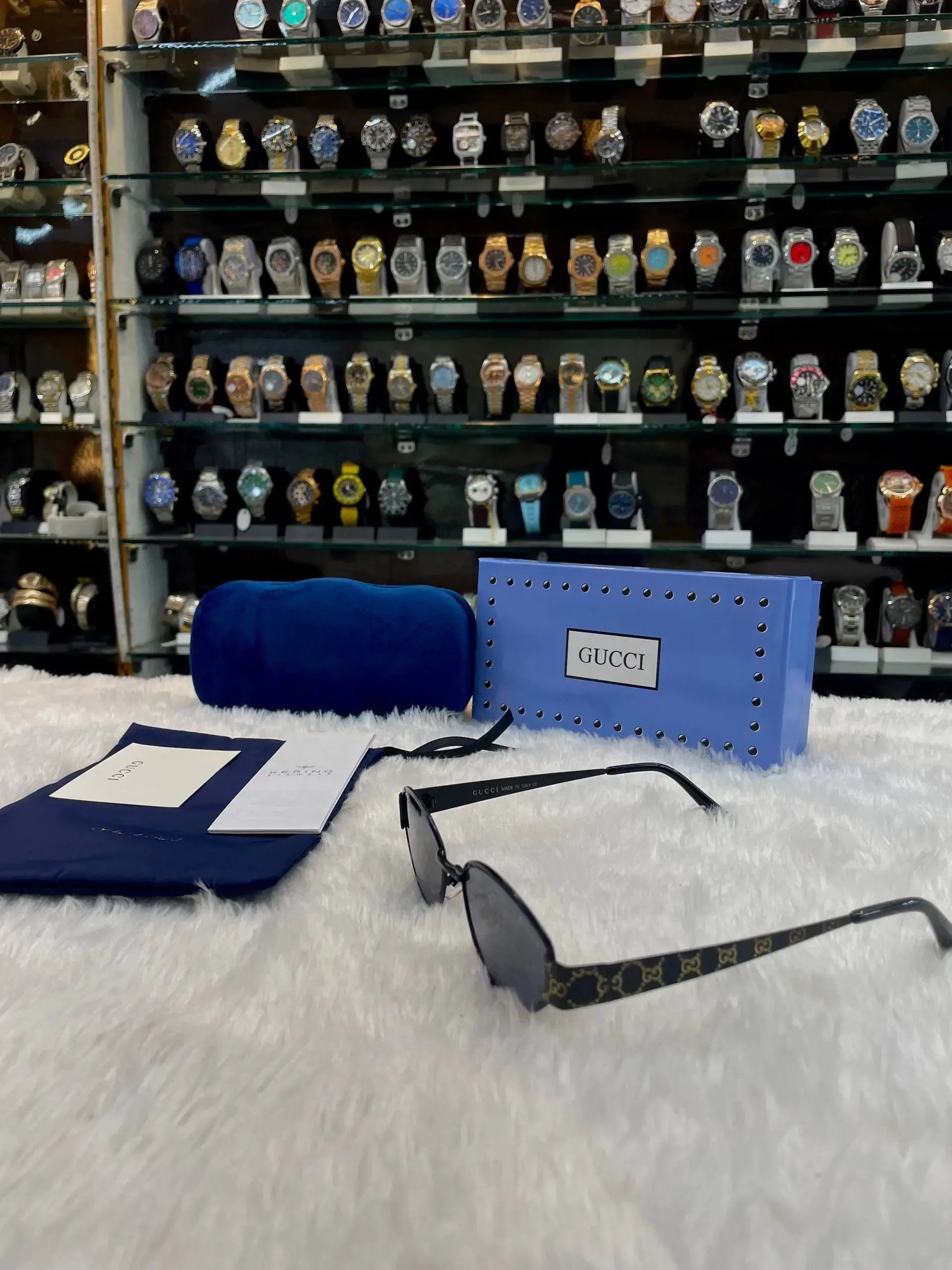 Gucci oval shape glasses in master piece for girls