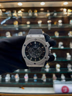 Hublot geneve big bang under budget black leather strap