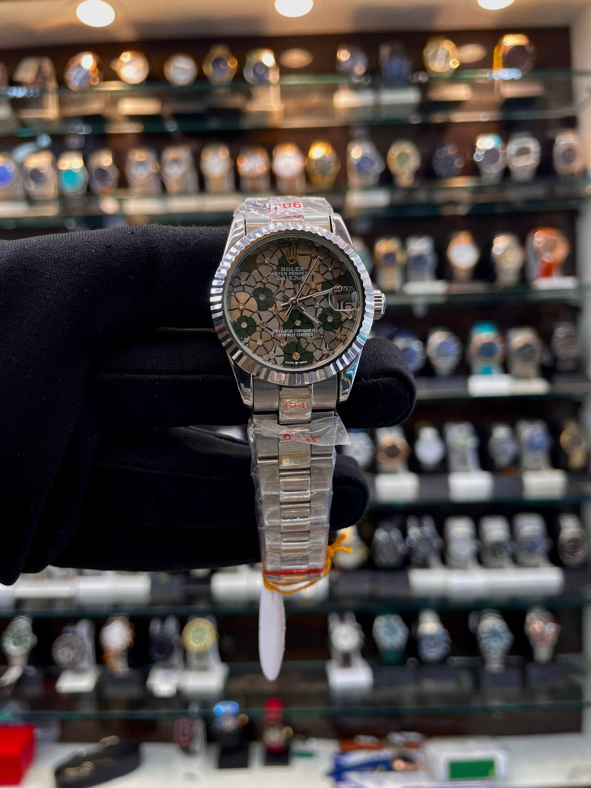 ROLEX DATE JUST AUTOMATIC ⚙️ FOR GIRLS 🤩 GREEN 💚 DIAL