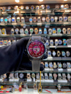 OMEGA SEAMSTER WORLD 🌍 TIME NOW IN BUDGET 😁 FOR MENS 👨  RED ♥️